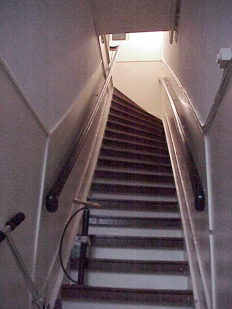 Steep Winding Stairs